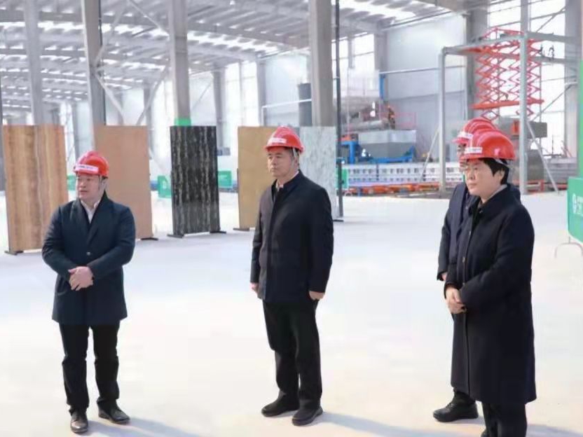莱西市委书记周科，市委副书记、代理市长刘瑛一行到莱西循环经济产业基地考察调研