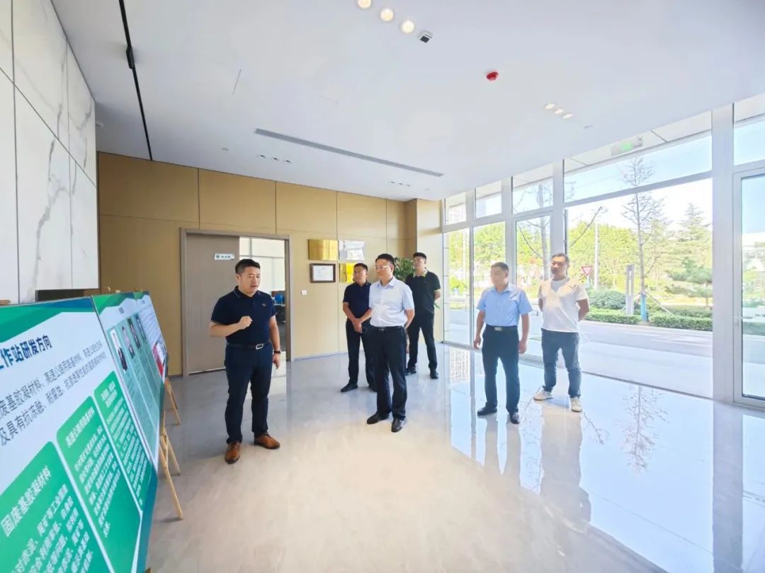 莱西市政协领导一行莅临千亿球友会院士工作站考察调研
